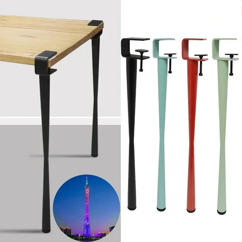 for 71cm DIY Universal iron table leg bracket desk tripod  leg support frame metal coffee  leg high  frame