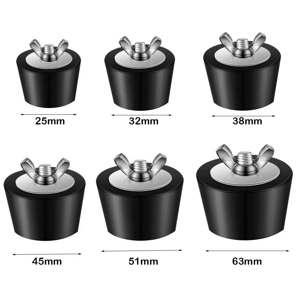 Rubber Pool Winterizing Plug Swimming Pool Leak Proof Winter Expansion Plug Pool Plugs Leak Detection Winter Outdoor Accessories