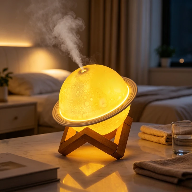 mini-desktop-humidifier-3-color-planet-light-quiet-plug-in-air-moisture-diffuser-with-wood-stand-for-bedroom-office-home-미니-가습기