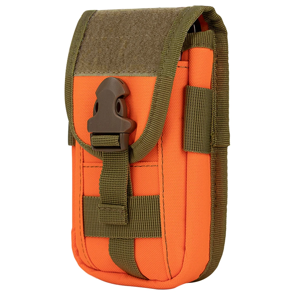 Taktische MOLLE-Handytasche und Kartenhalter, EDC Utility-Hüfttasche, Smartphone-Holster mit Gadget-Organizer