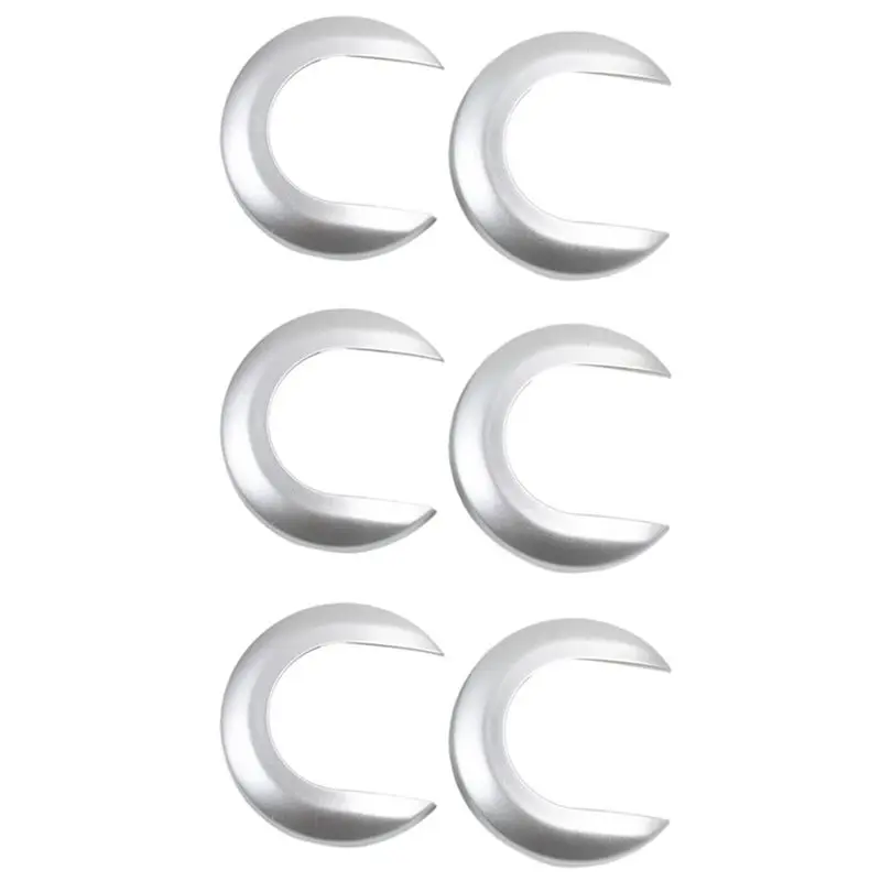 Precision 6X Car Interior Door Handle Cover Decorative Trim Inside Handle Escutcheon For Nissan Tiida 2005-2010 1.6 LIVINA NV200