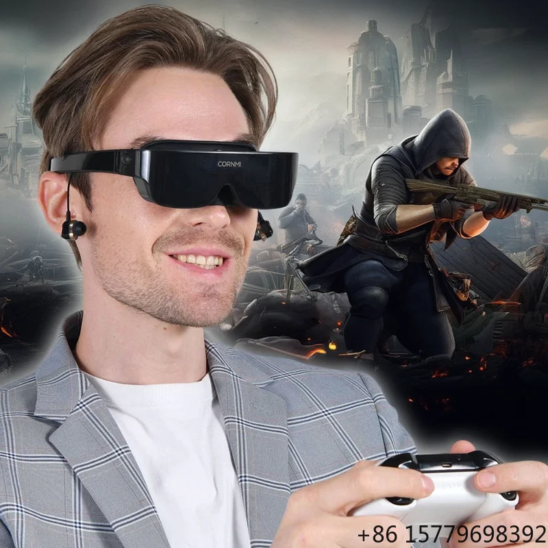 

Factory Wholesale Gaming VR Headsets Virtual Reality for Smartphone PS4, Video Game with Lens VR for Mobile