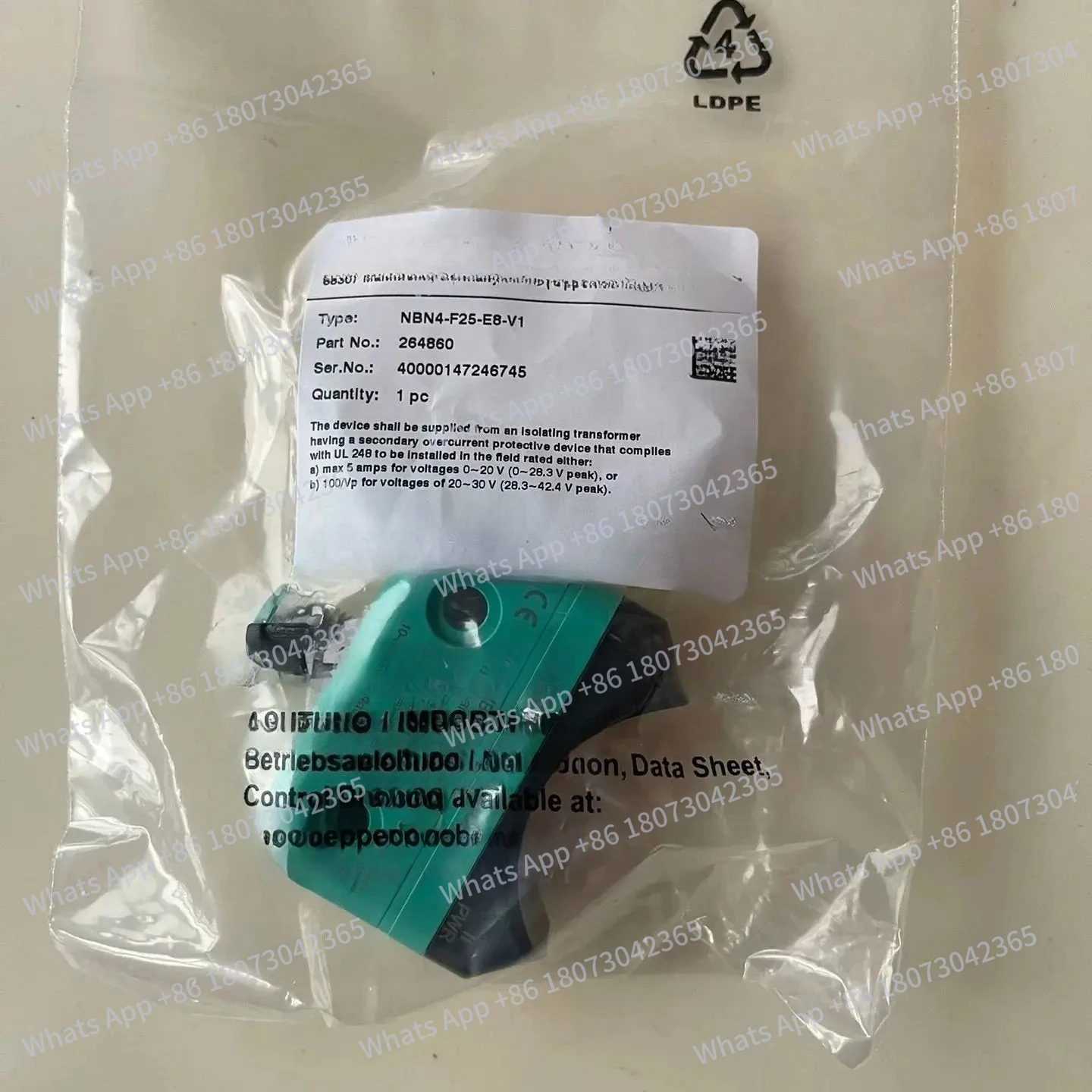 

1PCS New Original Genuine NBN4-F25-E8-V1