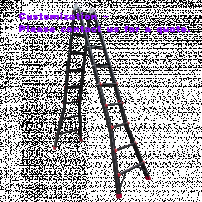 custom.Aluminum EN131 Approved Multifunctional Folding Ladder Portable Combination Ladder Warehouse Apartment Outdoor Other