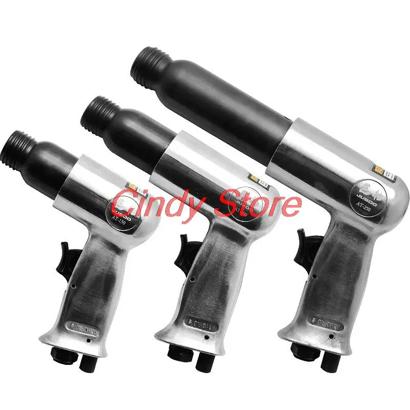 1 Set Handheld Pistol Gas Shovels 150mm/190mm/250mm Air Hammer Small Rust Remover Pneumatic Tools with 4 Chisels