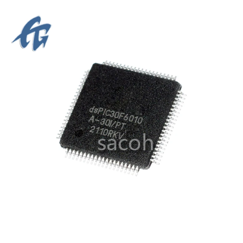 SACOH 16 Bit Microcontroller DSPIC DSPIC30F6010A-30I/PT 1Pcs 100% Brand New Original In Stock