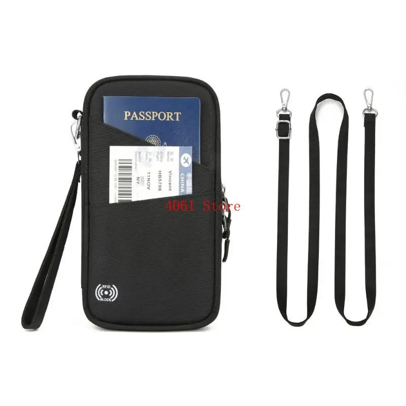 

Сумка для паспорта для кредитных карт, авиабилеты, деньги, монеты, ключ от телефона