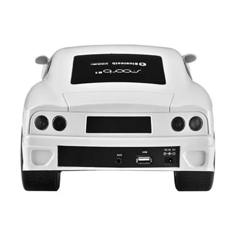 سطح المكتب سمّاعات بلوتوث صوت عال للهاتف المحمول سيارة ستيريو الترا منخفضة باس نموذج السيارة المتكلم