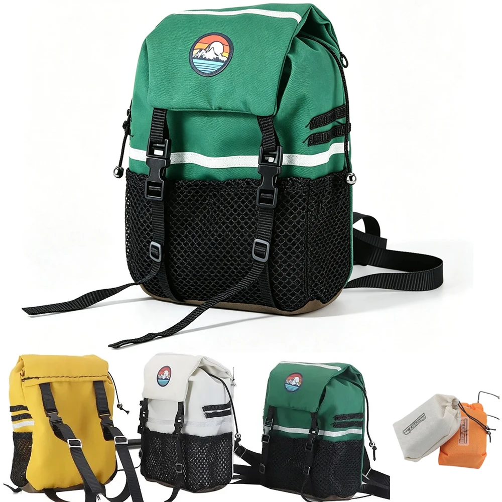 1/8 1/10 RC Crawler Simulation Backpack Shovel Storage Bag Luggage Handbag Decoration for Axial SCX10 Traxxas TRX4 RGT Yikong