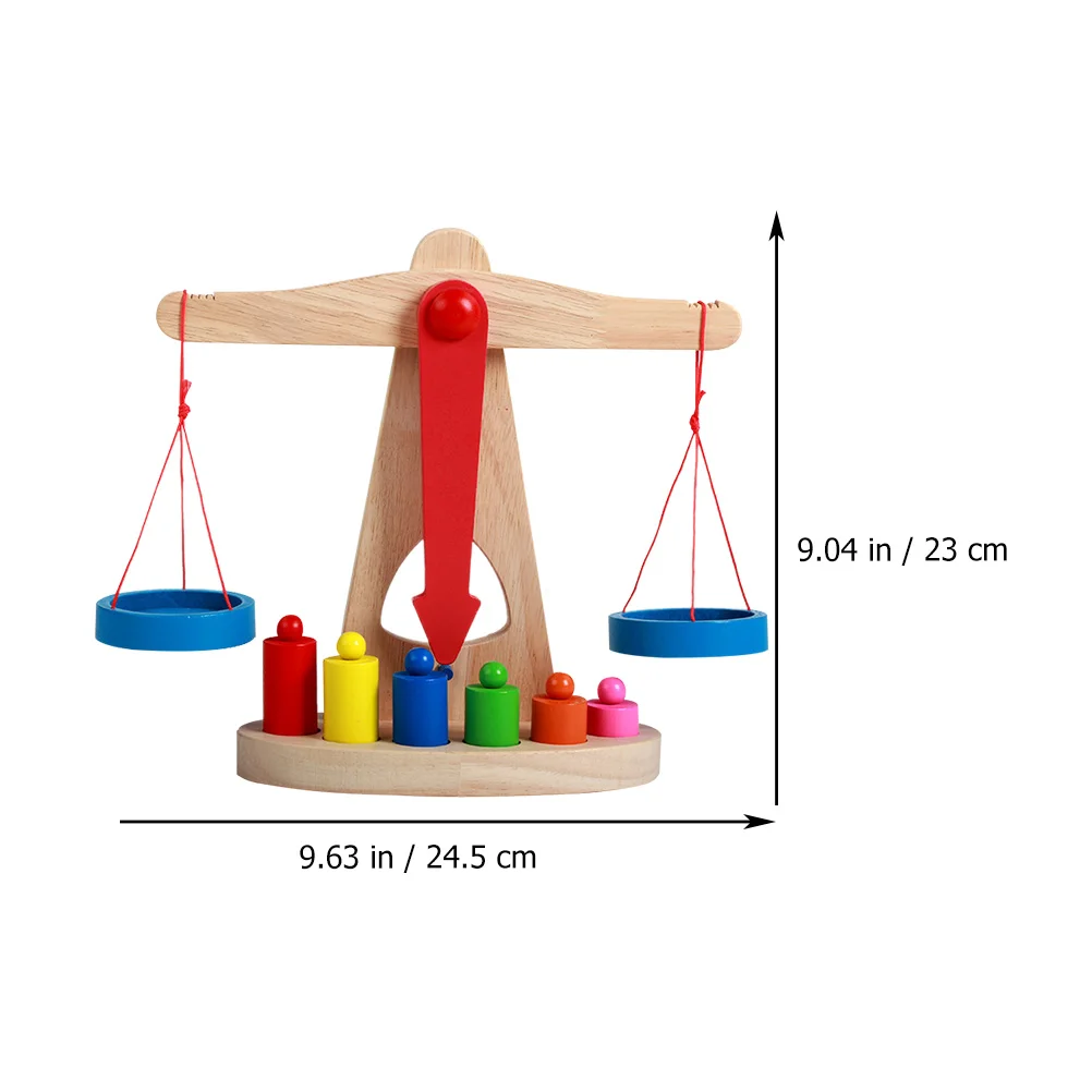Waage Kinderspielzeug Kinder Holzspielzeug Lehrmittel Werkzeuge Pädagogisch