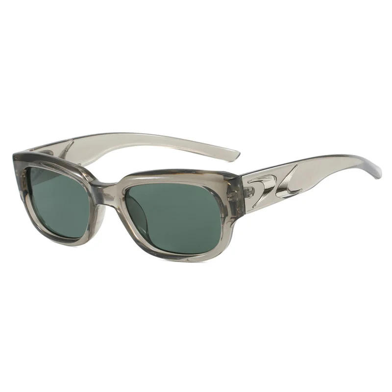 Retro Square Frame Cat Eye Sunglasses
