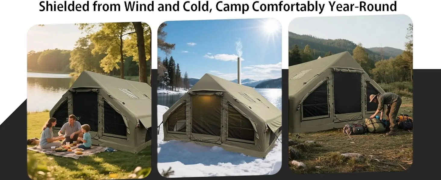inflatable camping tent