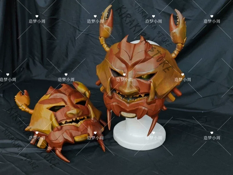 

Reverse:1999 Crab Face Mask Handmade Article Cosplay Costumes Headdress Headwear Stage & Dance Wear Figurine Mascot Hallowmas