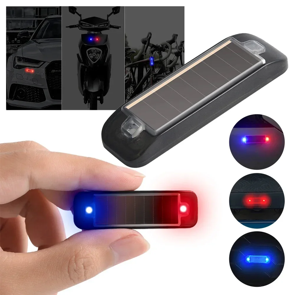 

Solar Warning Light Car Rear Collision Prevention Free Breathing Light Motorcycl Electric Vehicle Bicycle LED Tail Flashing Ligh
