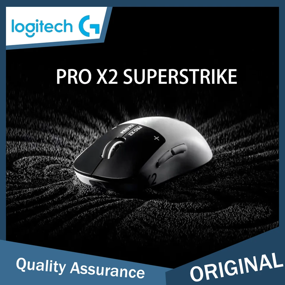 Logitech PRO X2 SUPERSTRIKE Wireless Gaming Mouse LightSpeed