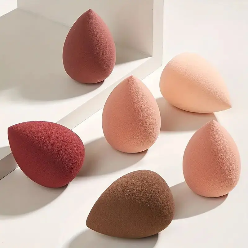 4-częściowy zestaw gąbek do makijażu Premium - bez lateksu gąbka kosmetyczna do mieszania podkładu, w dotyku i aplikacji makijażu