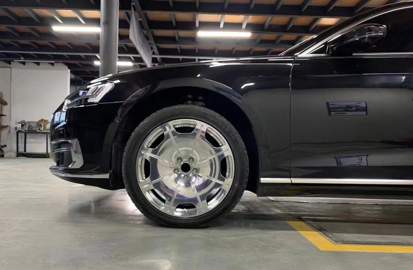 Custom Color Forged Monoblock Aluminum Wheels 18 to 24 Inch Forged Alloy Car Wheels Rim for Audi VW Wheels