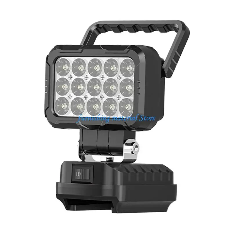Y5GD Compactly 1500Lumen Rechargeable LED Work Light With Uniform Illuminations And Battery Protections LED Illuminators