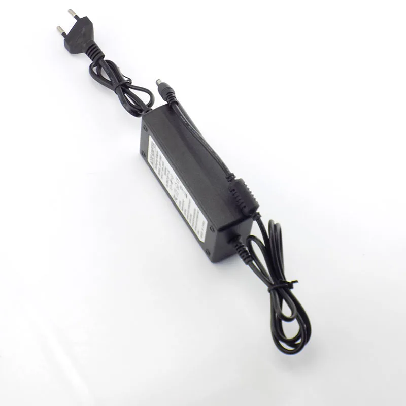 AC para DC Power Adapter Supply, carregador conversor, LED Strip, CCTV, câmera, fornecimento, 3000mA, 5,5 milímetros x 2,1 milímetros-2,5 milímetros, 100V-240V, 12V, 3A