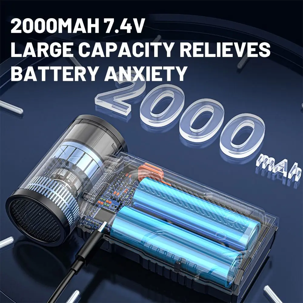 

130000RPM Mini Turbo Jet Fan Brushless Motor Wireless Electric Air Duster Rechargeable 5 Speeds Adjustable Violent Turbo Blower