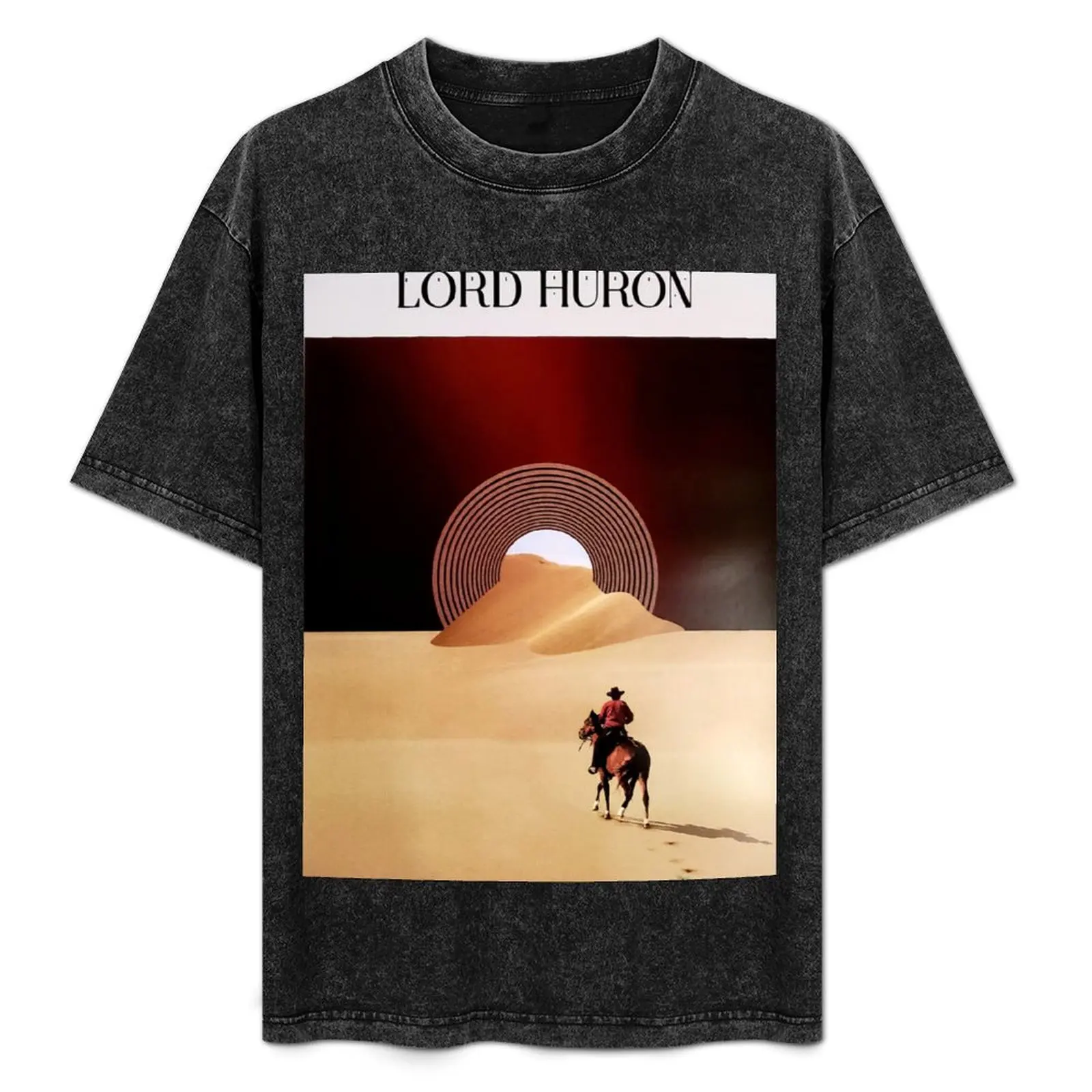 Camiseta dor lord tunggang kuda huron con estampado de manga corta que combina con todo