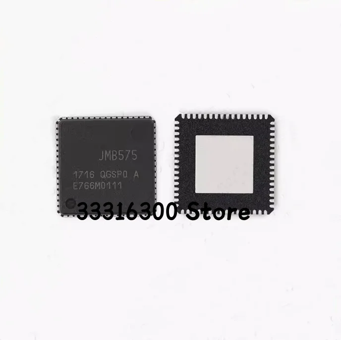 

5PCS New JMB575-QGSPOA JMB575-QGSP0A Silk screen JMB575 QFN64 Interface conversion IC controller chip