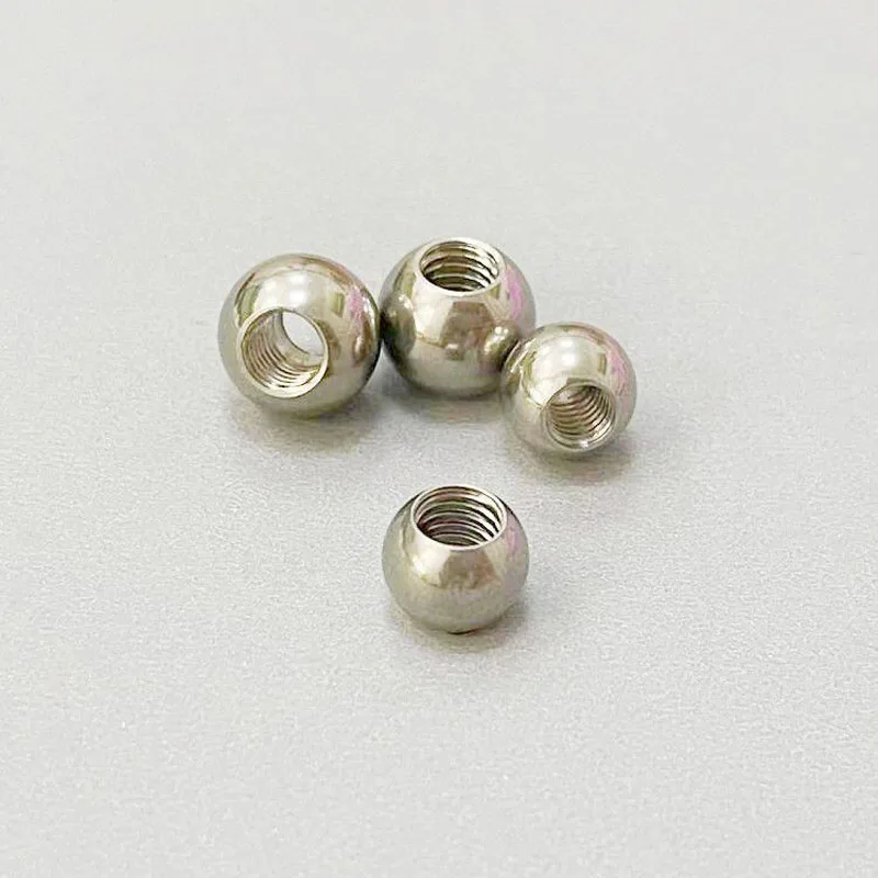 1PCS Stainless Steel SS304 Thread Hole Ball For CNC Later Machine