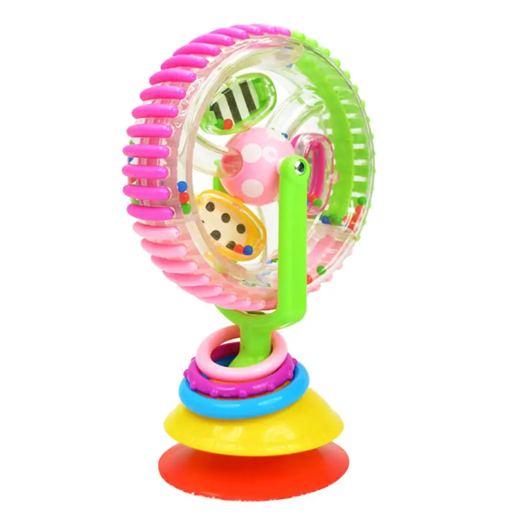 Children's Rattles Toy Swivel Plastic Swivel Wheel to The Children