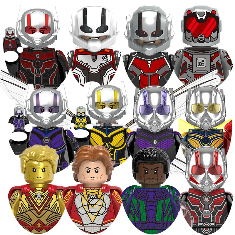 Bloques de Construcción Marvel Legends para Juguetes y Regalos, Nuevas Mini Figuras de Acción de Wanda, Homelander, Pyro, para Regalos de Fiesta