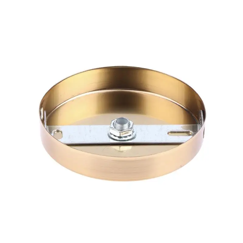 【New】Ceiling Plate Vintage Round 10CM Multiple Colors Lighting Accessories For Pendant Lamp Disc Base Ceiling Canopy