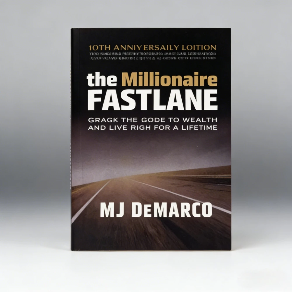 The Millionaire Fastlane by MJ DeMarco Crack the Code to Wealth and Live Rich for a Lifetime Paperback in English