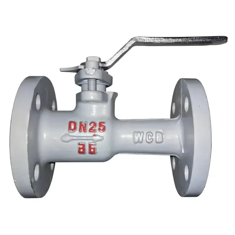 HanQian WCB QJ41M High-Temperature Resistant Flange Ball Valve Carbon Steel PTFE Sealing OEM 200 M/h Flow Rate 200 psi