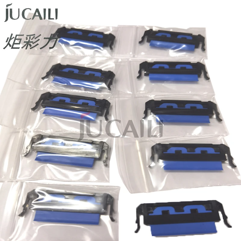 JCL 10pcs High Quality Original SPA-0134 Wiper with Holder Frame for Mimaki JV33 JV150 JV300 CJV150 Inkjet Printer