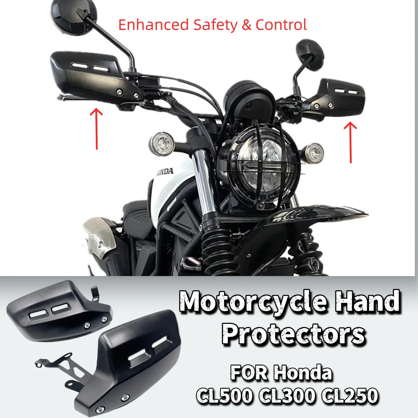 

Аксессуары для мотоциклов, защитные приспособления для рук мотоцикла для Honda CL500 CL300 CL250 2023+, ветрозащитные ограждения на руль