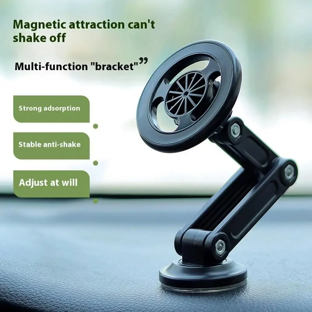 Magnetische Auto-Handyhalterung 360° Drehbar Verstellbare Faltbare Telefonhalterung für iPhone 15 14 13 12 11 Pro Max Samsung Xiaomi Huawei