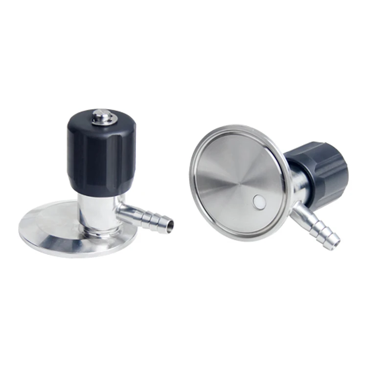 Mini Non-retention Sanitary Sampling Valve Hygienic Boot Seal Eccentric Sampling Valve