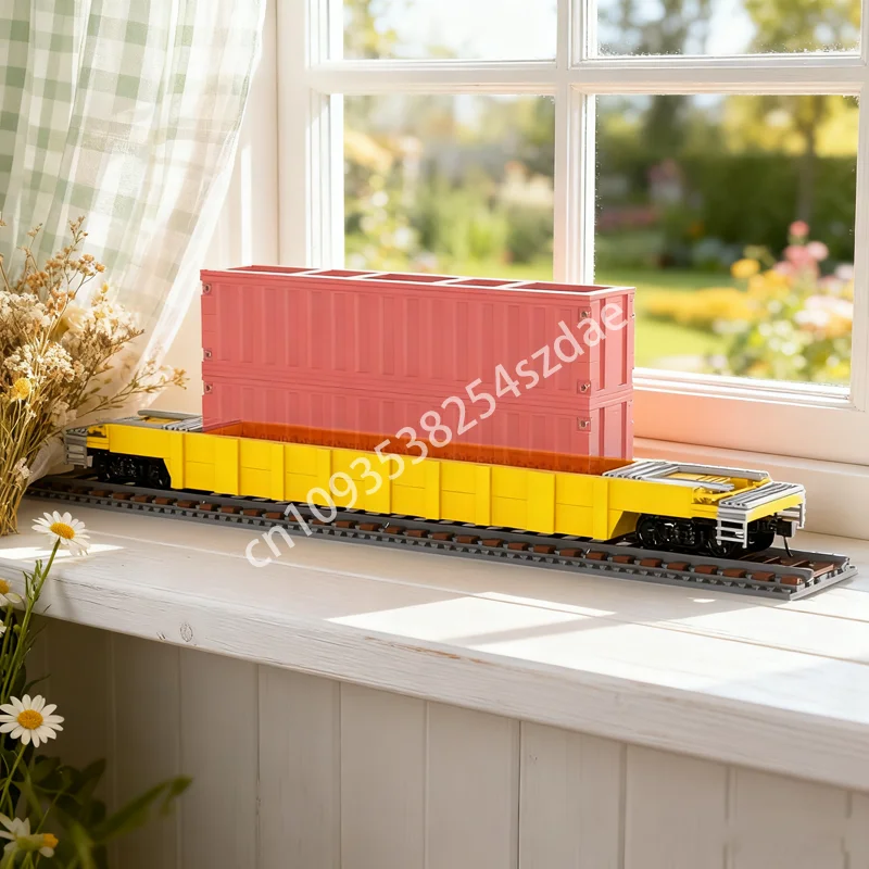 

605 шт. MOC 8 широкий колодец, тренировочная модель автомобиля, строительные блоки, архитектура, сборка, креативная идея, рождественские подарки, развивающая игрушка для детей