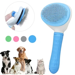 Hond Borstel Kat Kam Zelfreinigende Huisdier Haar Remover Borstel Voor Honden Katten Grooming Gereedschap Huisdieren Ontgevende Kam honden Accessoires