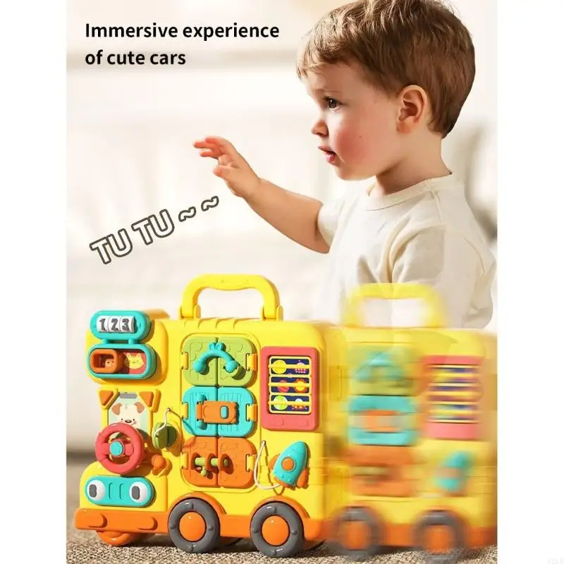 Children Busy Boards Activity for Toddlers 1-3 Educational Sensory Toy for Fine Motor Skills Development A2UB
