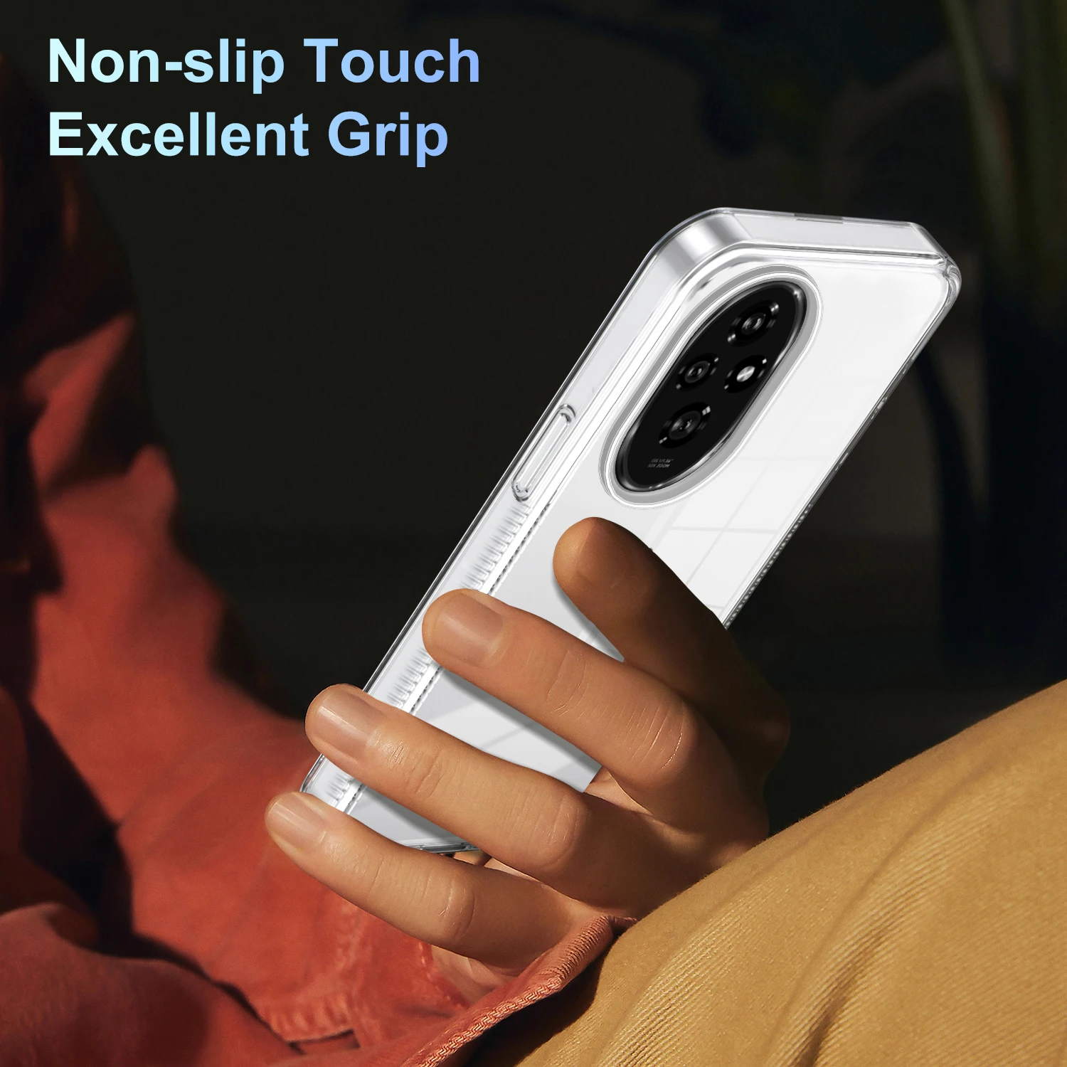 Transparente Hülle für Huawei P60 Mate 60 Honor 70 90 X7A X8A X9A X6S X8 X6A X7B X8B X9B 200 Pro Lite Weiche Rutschfeste Klare Schutzhülle – Detail 7