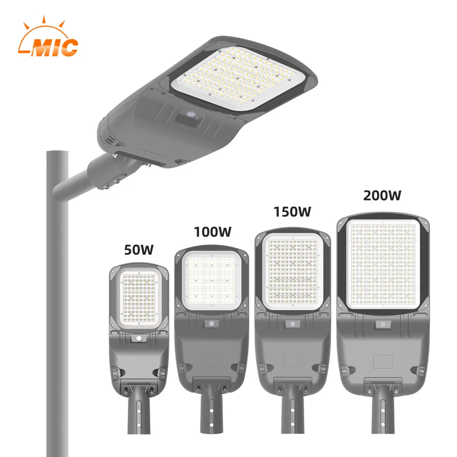 Certificering Buiten IP66 50w 60w 100w 150w 180w 200watt Led-straatverlichting