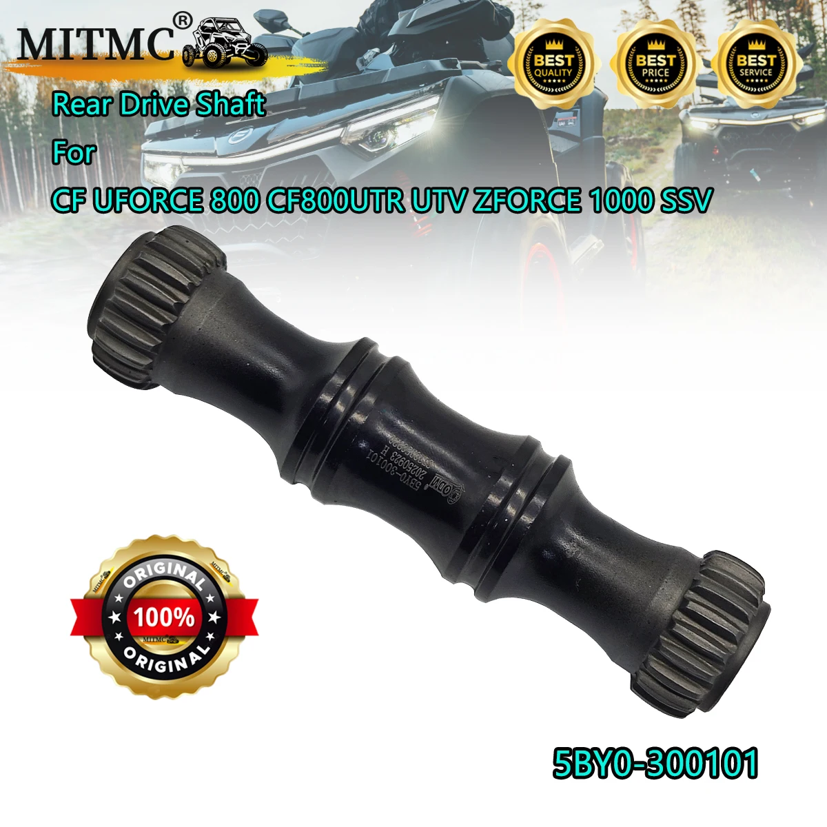 

Original Rear Drive Shaft For CF 800 1000 UFORCE 800 CF800UTR UTV ZFORCE 1000 Sport Z1000 CF1000UTR SSV 5BY0-300101