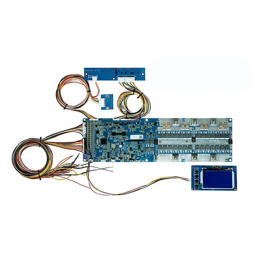 Seplos BMS 3.0 Ver 24V 48V 100A 150A 200A 7S 13S 14S 8S 15S 16S Bluetooth LCD Screen Smart BMS Li-Ion LiFePO4 Battery Inverter