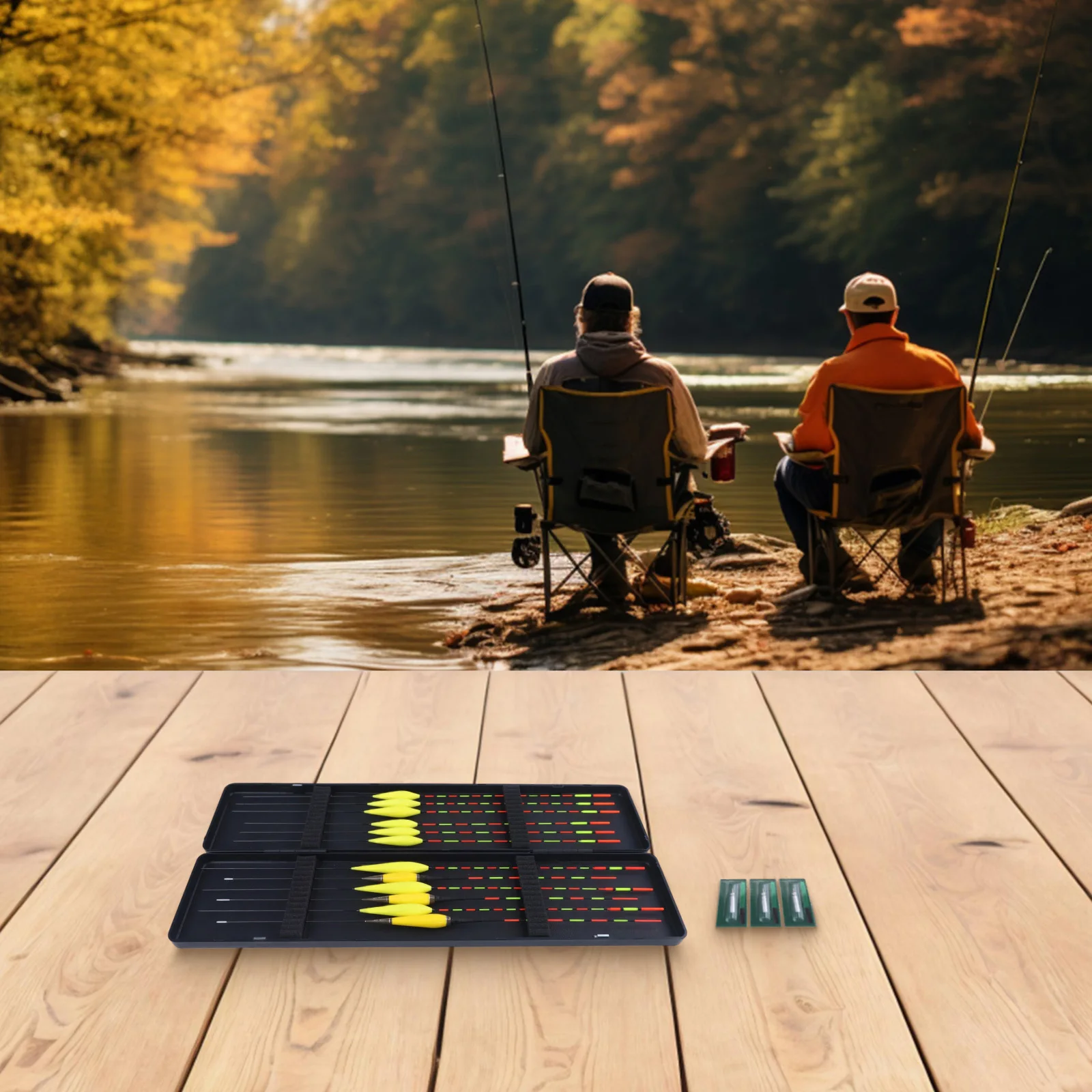 Day Night Floats Bobbers Set Adventures 450x100mm Fishing Supplies Composite Materials Lightweight Construction