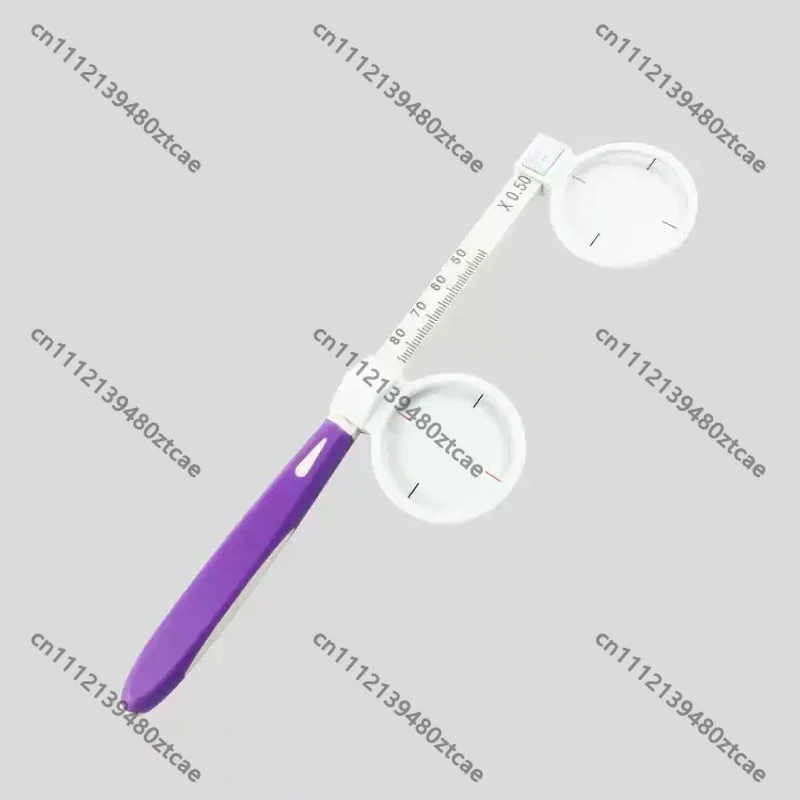 Plus Minus 0.50 Diopter Cross Cylinder Optometry Lens For Optical Refraction Examination