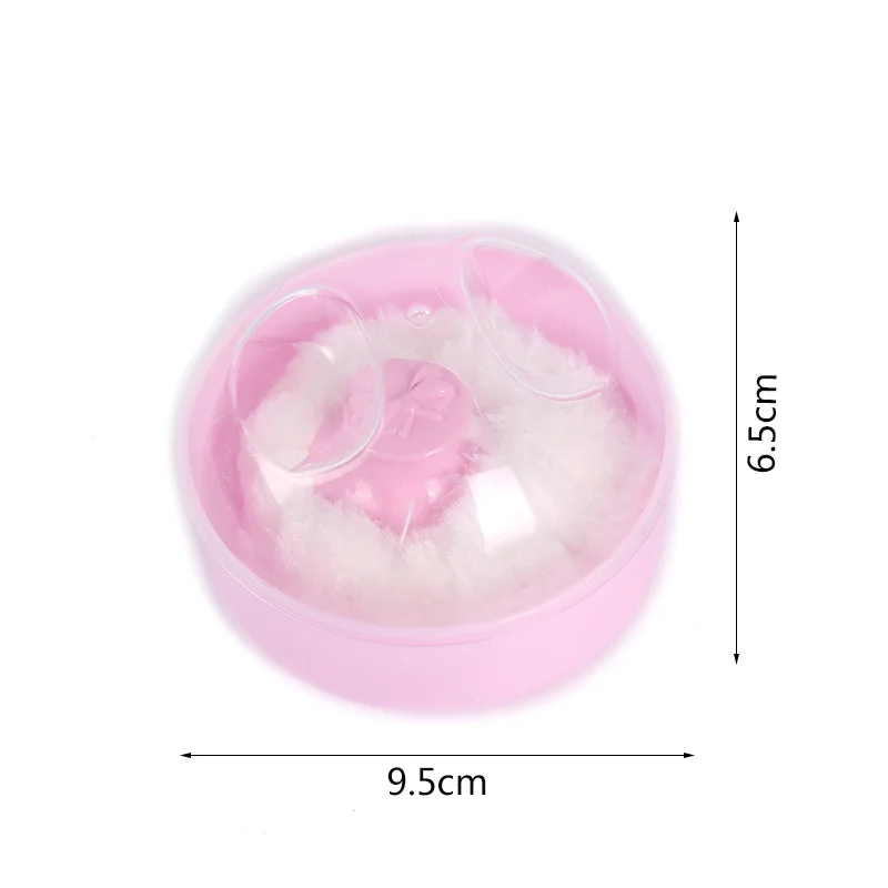 إسفنجة مكياج بودرة للأطفال ، زغب مكياج مستدير ، قطيفة ناعمة ، بودرة جسم ، أدوات تجميل #6