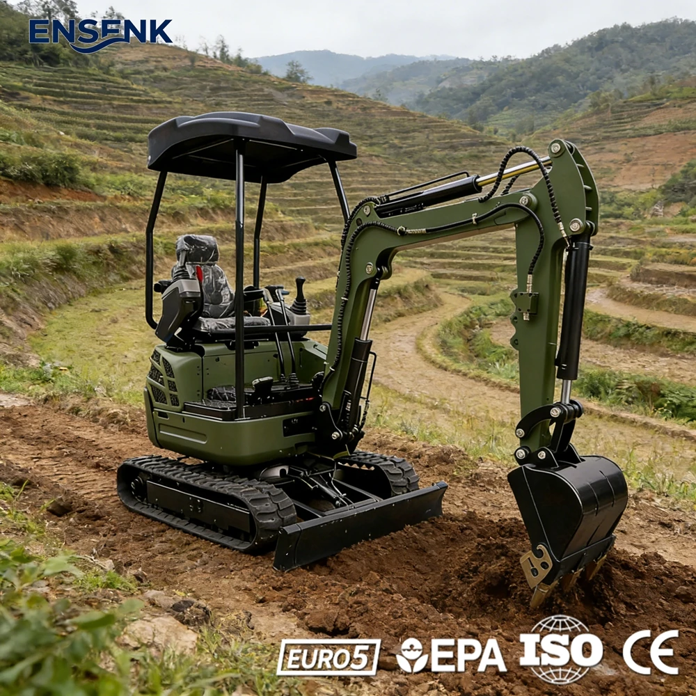 

Mini Excavator 0.8Ton 1.0Ton Construction 1.8Ton 2.5Ton Yanmar Diesel EPA Euro 5 CE Multifunctional Agricultural Excavator