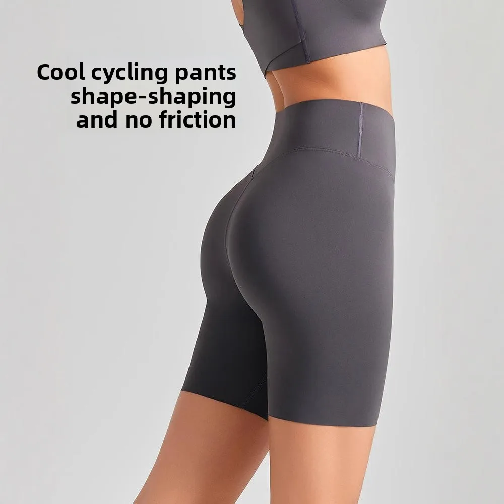

2025 New Women's ark orts High Elastic Large Size Sports Yoga Pants Tummy Control Butt Lifting Sle Base Layer Pants