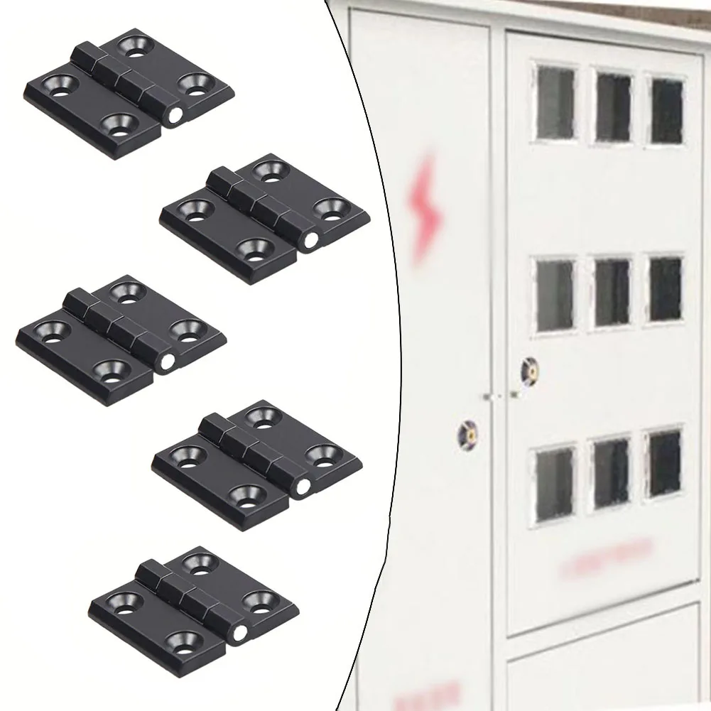 5PCS Butt Hinges Made of Zinc Alloy for Cabinet Door Box Furniture Shed Backflap Hardware 40x40mm 50x50mm 60x60mm