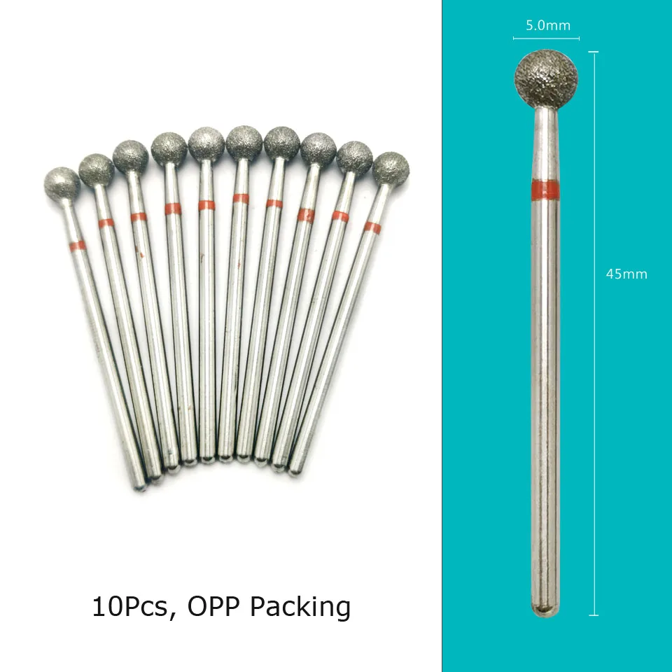 Hytoosネイルドリルビットダイヤモンドカッターマニキュア用キューティクルバーフライス用ペディキュアネイルアクセサリーツール